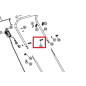 Винт крепления рукоятки для газонокосилки WORTEX LM3816 (5.51.0609)