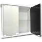 Шкаф с зеркалом для ванной ГАММА 14М (4846) - Фото 2