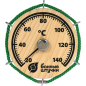 Термометр для бани БАННЫЕ ШТУЧКИ Штурвал 14х14х2 см (18054)