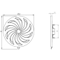 Решетка вентиляционная AIRROXY с регулированием d80-150 мм (02-325) - Фото 5