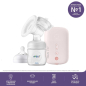 Молокоотсос электронный PHILIPS AVENT Premium Natural Motion двухфазный розовый (SCF391/11) - Фото 2