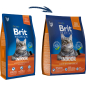 Сухой корм для кошек BRIT Premium Indoor курица 2 кг (5049769) - Фото 6