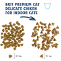 Сухой корм для кошек BRIT Premium Indoor курица 2 кг (5049769) - Фото 7