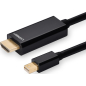Кабель UGREEN MD101 HDMI - Mini DisplayPort 1,5 м Black (20848)