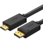 Кабель UGREEN DP101 DisplayPort (M) to HDMI (M) Black 1,5 м (10239)