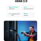 Кабель UGREEN HD119 HDMI - HDMI 1 м Black (30999) - Фото 4