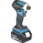 Шуруповерт (винтоверт) аккумуляторный ударный MAKITA DTD 172 RTJ (DTD172RTJ) - Фото 8