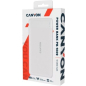 Power Bank CANYON PB-109 10000 mAh белый (CNE-CPB1009W) - Фото 4