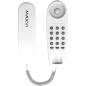 Телефон домашний проводной MAXVI CS-01 White - Фото 2