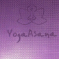 Коврик для йоги ISOLON Yoga Asana 4 фиолетовый 180х60х0,4 см - Фото 4