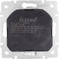 Розетка скрытая с 2 USB портами и заземлением LEZARD Vesna белая (742-0288-181TC) - Фото 3