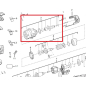 Ударный механизм для гайковерта AEG BSS18C12ZBL (4931461095)