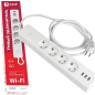 Умный удлинитель 1,8 м 4 розетки 3 USB EKF Connect Wi-Fi (RCE-1-WF) - Фото 6