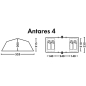 Палатка FHM Antares 4 - Фото 14