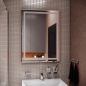 Зеркало для ванной с подсветкой КОНТИНЕНТ Пронто Люкс LED 600х800 (ЗЛП154) - Фото 9