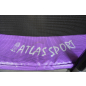 Батут ATLAS SPORT D140 - 4,5ft с защитной сеткой (на пружинах) Purple - Фото 5