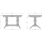 Стол кухонный МЕБЕЛЬ-КЛАСС Арго белый 140-180х85х77 см (1422041) - Фото 3