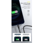 Кабель BASEUS Rapid Series 3-in-1 Fast Charging Black (CAMLT-SC01) - Фото 7