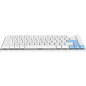 Клавиатура беспроводная DAREU EK868 White-Blue (Brown switch) - Фото 2