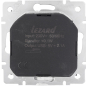 Розетка скрытая с USB-портом и заземлением LEZARD Vesna черный бархат (742-4288-181) - Фото 3
