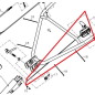 Трос газа B&S для культиватора OLEO-MAC MH160, 165, 180, 185, 195  (YF1231708)