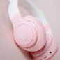 Наушники-гарнитура беспроводные MIRU CAT EP-W10 (розовый) - Фото 10