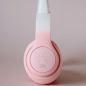 Наушники-гарнитура беспроводные MIRU CAT EP-W10 (розовый) - Фото 11
