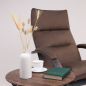 Кресло-качалка LESET Морено венге/коричневый велюр V 23 (87786) - Фото 17