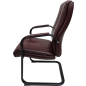 Кресло офисное AKSHOME Klio Eco коричневый бриллиант/черный (87592) - Фото 5