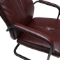 Кресло офисное AKSHOME Klio Eco коричневый бриллиант/черный (87592) - Фото 7