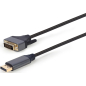 Кабель CABLEXPERT DisplayPort to DVI 1.8m Black (CC-DPM-DVIM-4K-6)