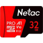 Карта памяти NETAC P500 Extreme Pro MicroSDHC 32Gb (NT02P500PRO-032G-S)