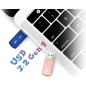 USB-флешка 64 Гб SILICON POWER Helios 202 USB 3.2 Blue (SP064GBUF3202V1B) - Фото 5