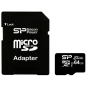 Карта памяти SILICON POWER Elite MicroSDXC 64Gb с адаптером SD (SP064GBSTXBU1V10SP) - Фото 2