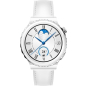 Умные часы HUAWEI Watch GT 3 Pro белый с кожаным браслетом - Фото 3