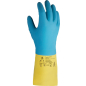 Перчатки неопреновые JETA SAFETY JNE711 размер XL желто-голубые (JNE711-10-XL)