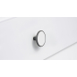 Ручка мебельная кнопка BOYARD SFERA Basico RC521GR.1/W серый, белый - Фото 4