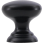 Ручка мебельная кнопка BOYARD Ursula RC433BL.4 черный матовый - Фото 2