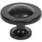 Ручка мебельная кнопка BOYARD Olsen RC463BL.3 черный матовый