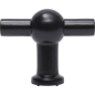 Ручка мебельная кнопка BOYARD Anchor RC089BL.1 матовый черный - Фото 2