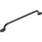 Ручка мебельная скоба BOYARD Nordline RS298BL.4/160 матовый черный