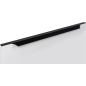Ручка мебельная торцевая BOYARD Al Wing RT114BL.1/512/600 черная