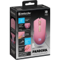 Мышь игровая беспроводная DEFENDER Pandora GM-502 розовая (52501) - Фото 3