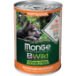 Влажный корм для щенков MONGE BWild Grain Free утка с тыквой кабачками консервы 400 г (70012607)