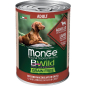 Влажный корм для собак MONGE BWild Grain Free ягненок с тыквой и кабачками консервы 400 г (70012614)