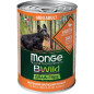 Влажный корм для собак MONGE BWild Grain Free Mini утка с тыквой и кабачками консервы 400 г (70012638)