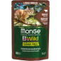 Влажный корм для котят MONGE BWild Grain Free Large буйвол с овощами пауч 85 г (70012751)