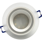 Светильник точечный GU10 TRUENERGY Simple круг белый (21238)
