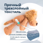 Игрушка для собак TUFFLOVE Лев 20 см бежевый (WB24286-VA) - Фото 6