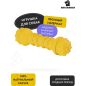 Игрушка для собак MR.KRANCH Гантель Дента аромат сливок 18 см желтый (MKR000124) - Фото 6